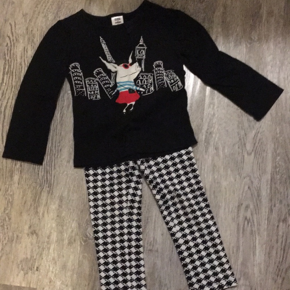 Olivia Outfit from Gymboree Sz 3T Cute!